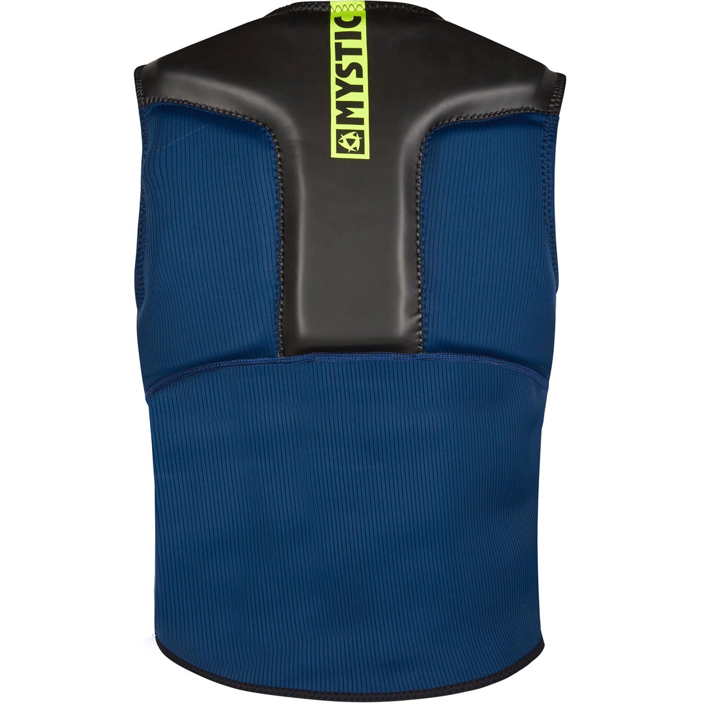 Mystic Block Kite Surfing Front-Zip Impact Vest - Navy/Lime