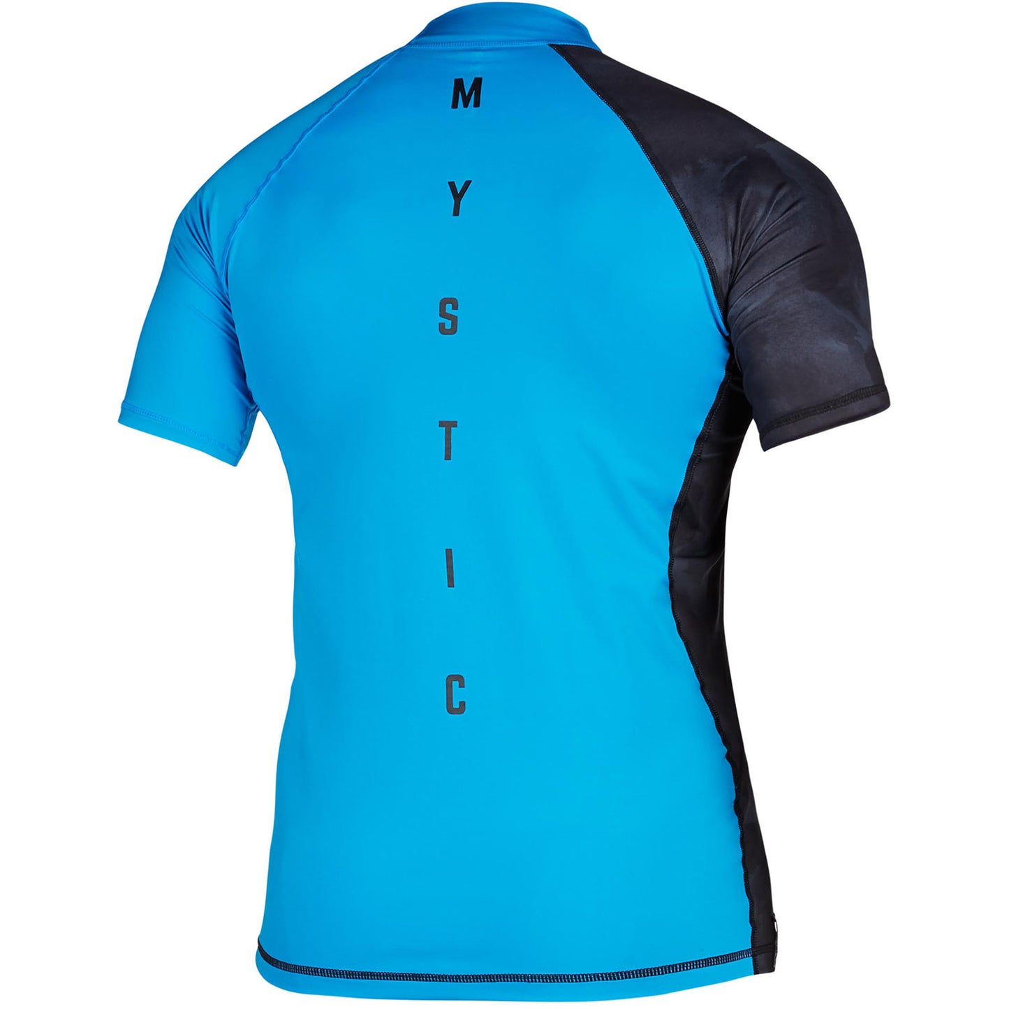 Mystic Crossfire Shortsleeve Rash Vest - Blue