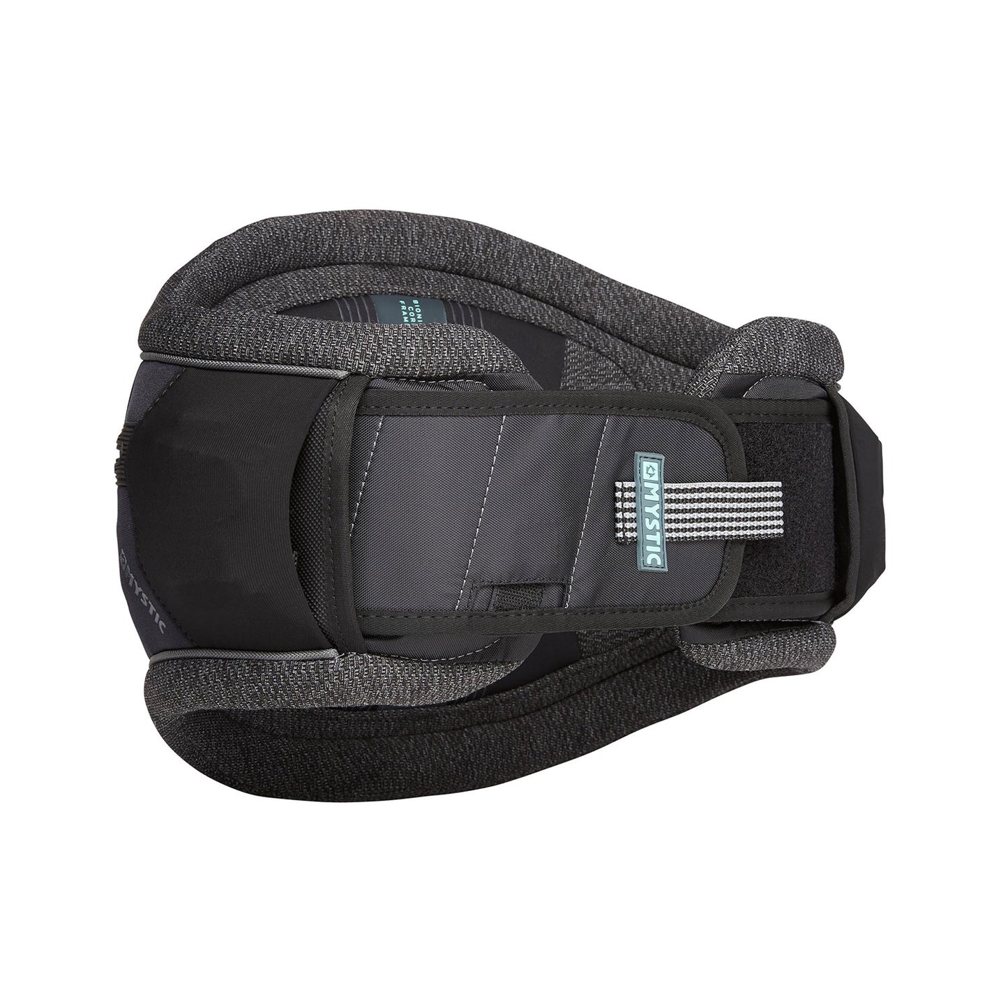 Mystic Majestic X Waist Harness No Spreader Bar - Black/Mint