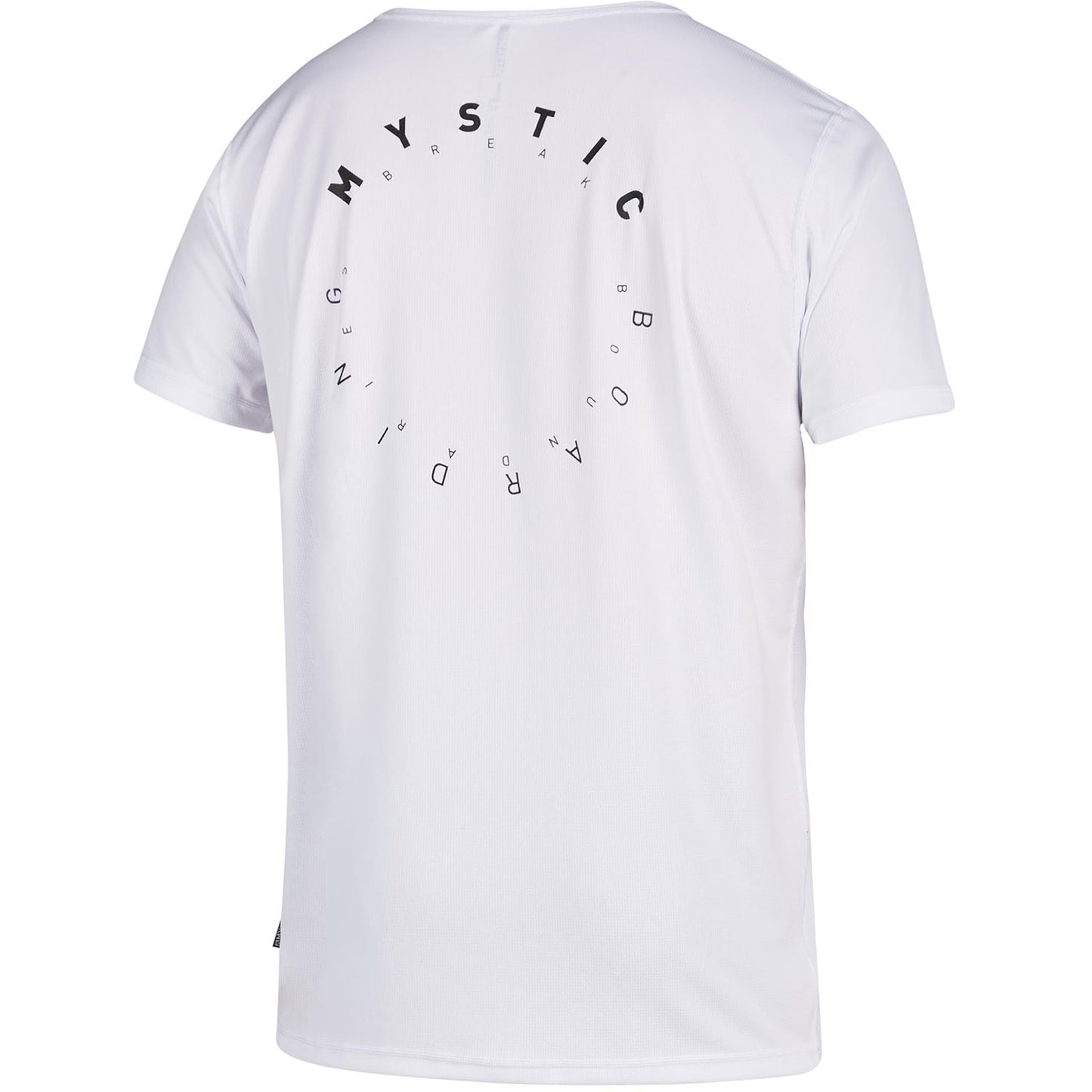 Mystic Stone Short Sleeve Quickdry Top - White