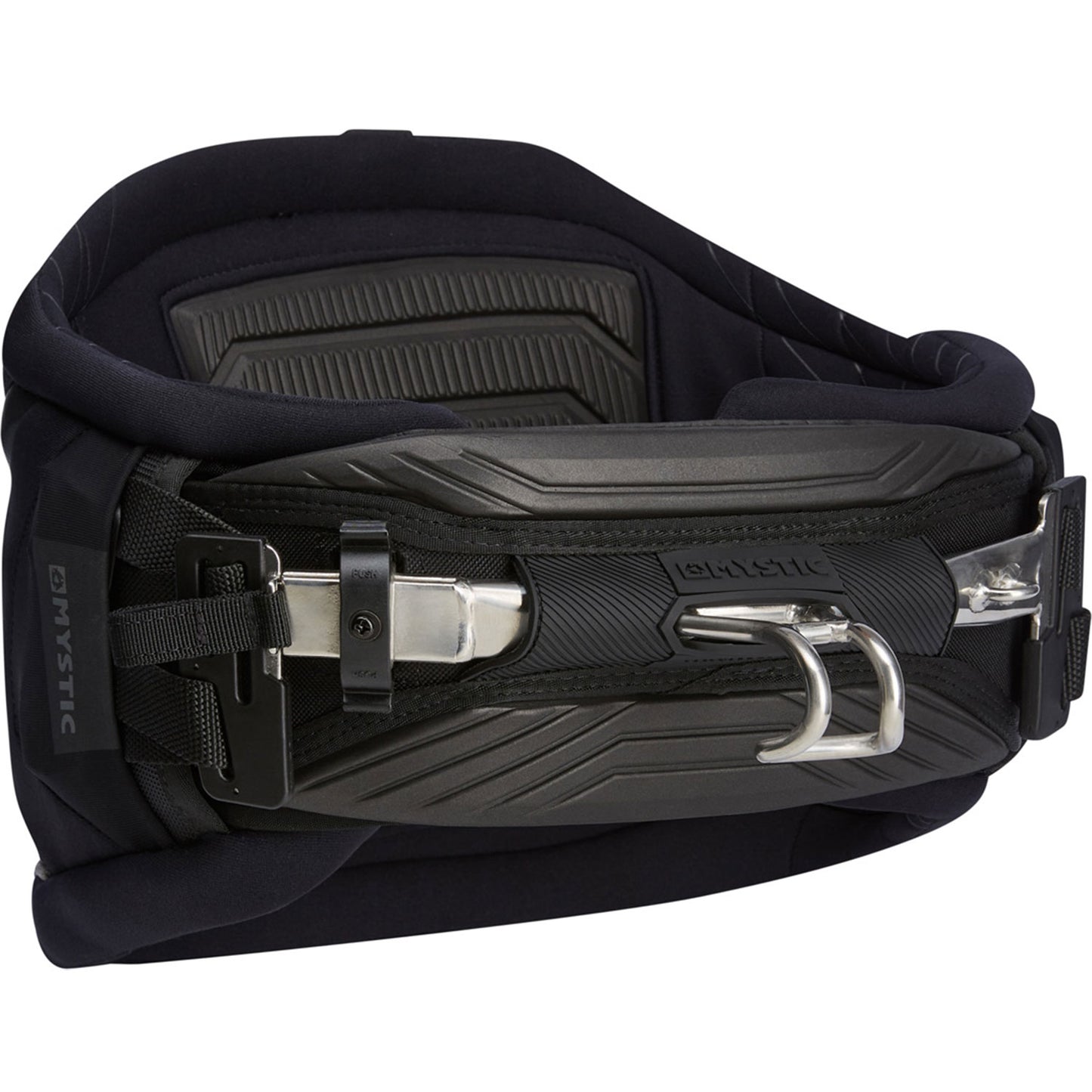 Mystic Warrior Waist Kitesurf Harness - Black
