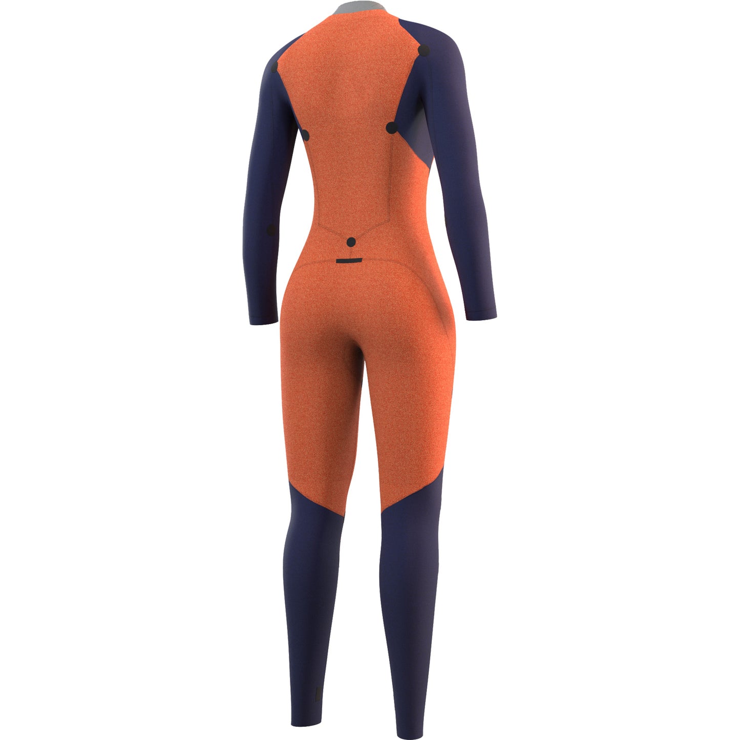Mystic Womens Dazzled 5/3 Back Zip Wetsuit - Night Blue