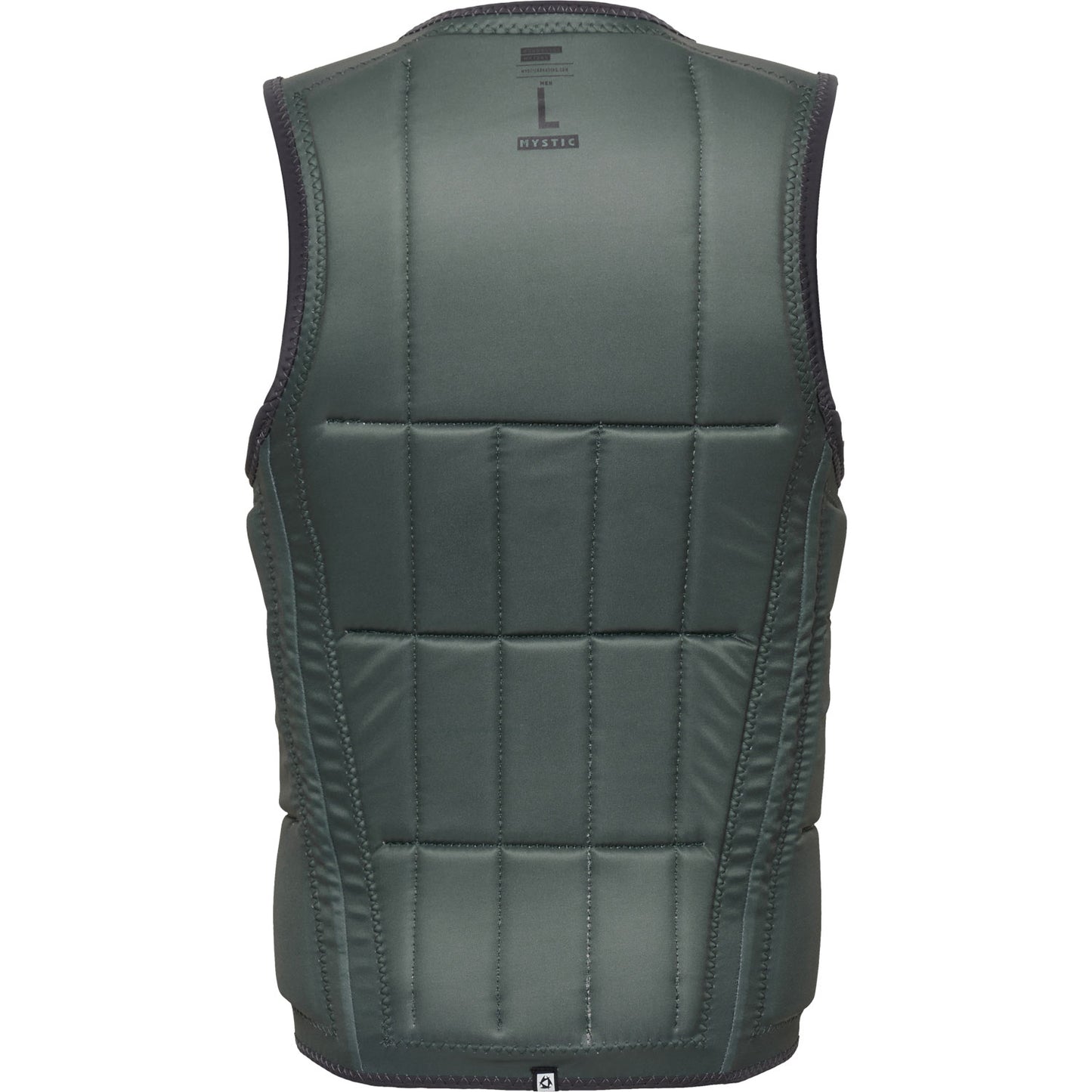 Mystic Anarchy Wake Boarding Impact Vest - Phantom Grey / Reversible