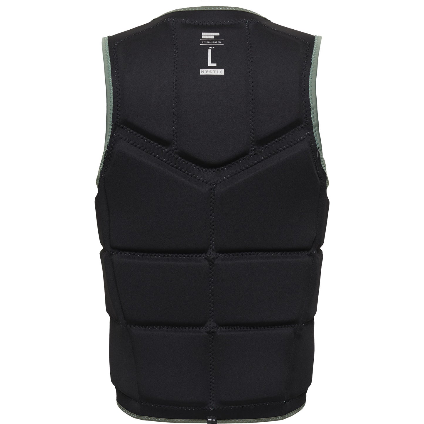 Mystic Peacock Wake Boarding Impact Vest - Dark Olive