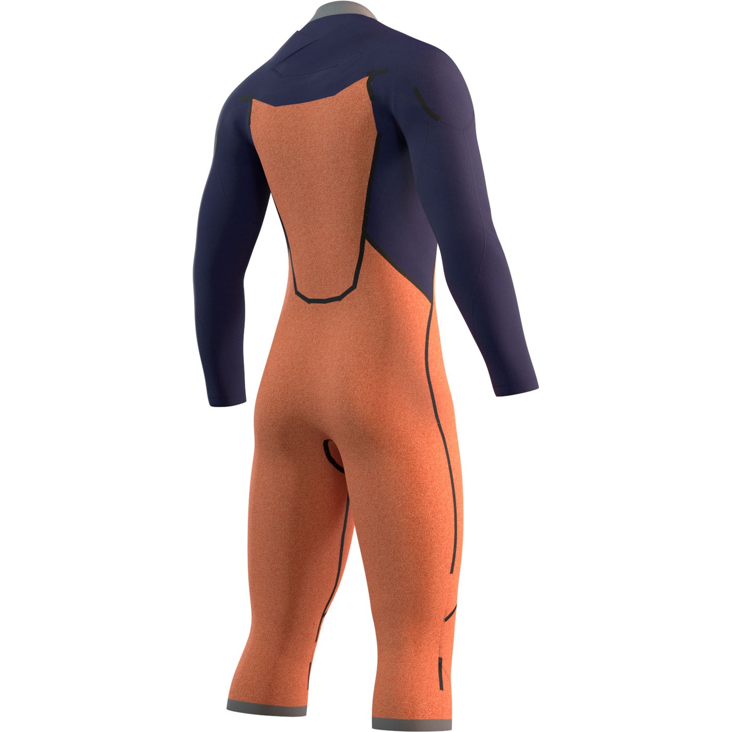 Mystic Marshall 4/3mm Long Arm Short Leg Wetsuit - Black