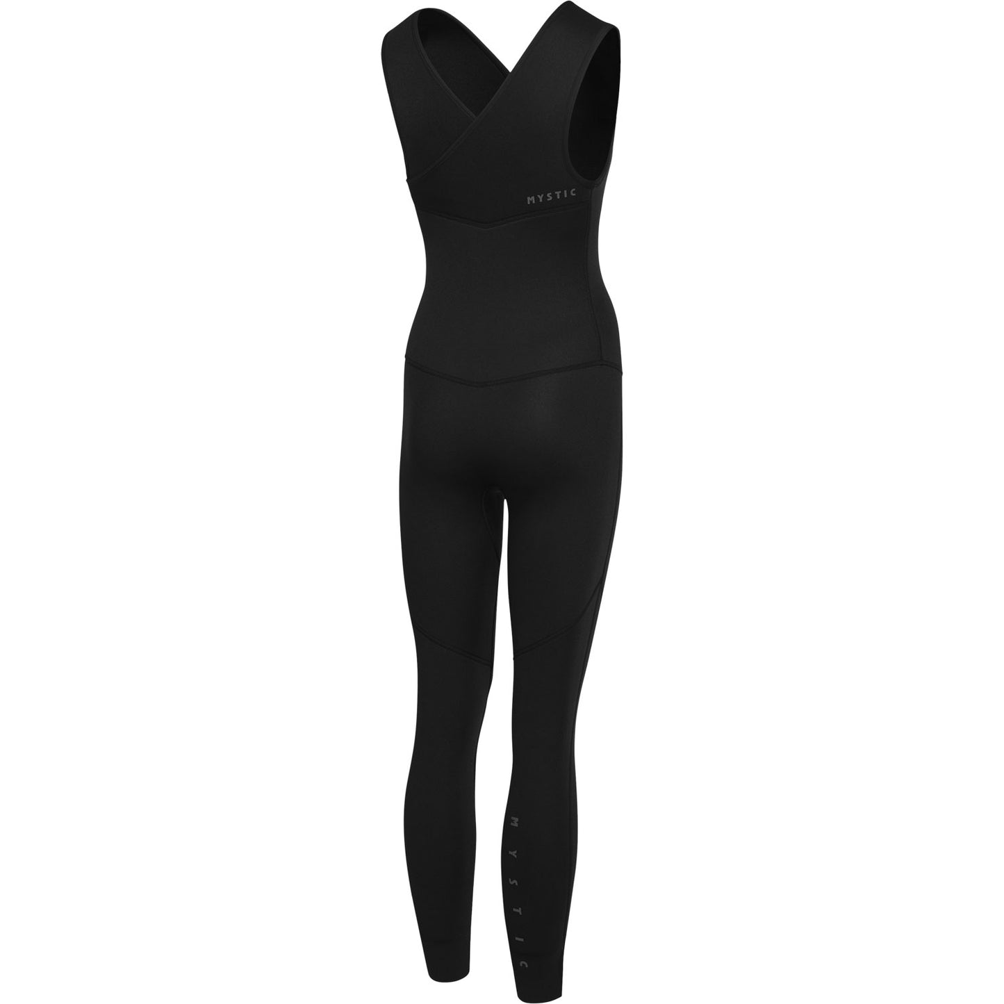 Mystic Womens Brand 2mm Back-Zip Long Jane Wetsuit - Black