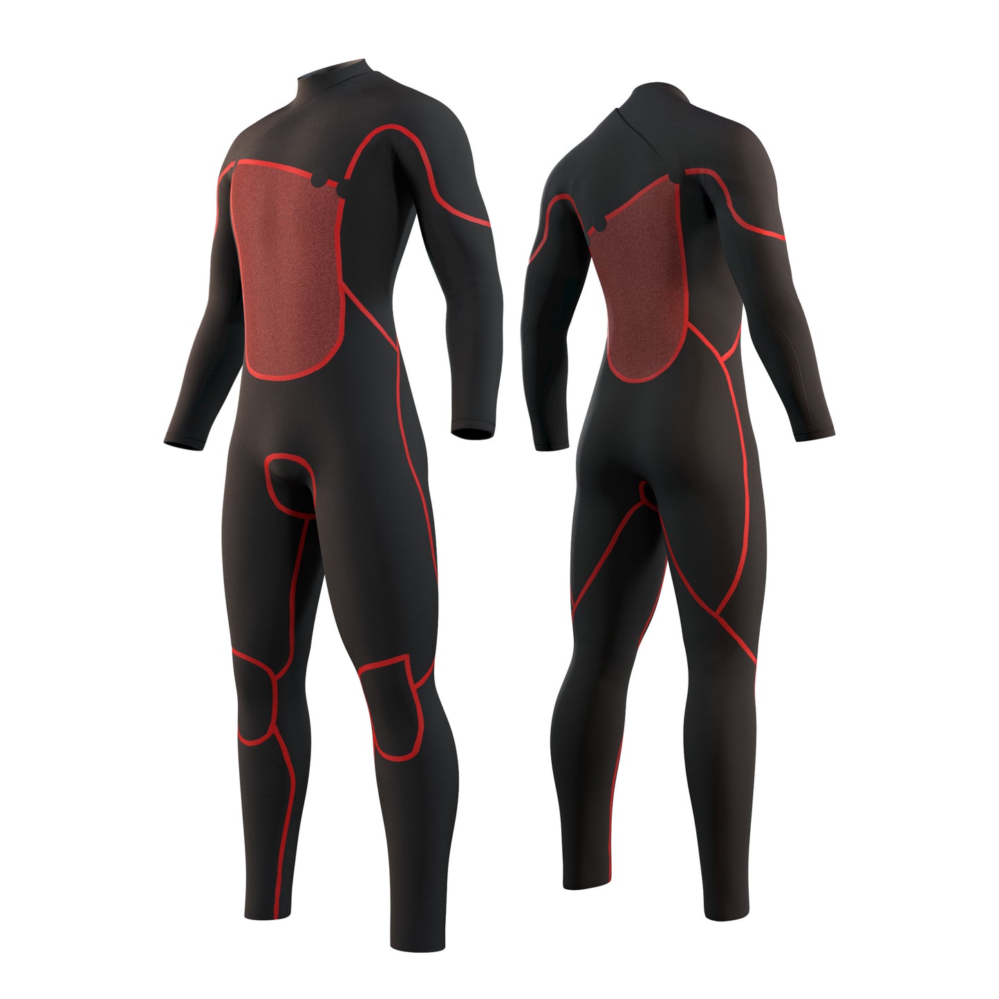 Mystic THE ONE 4/3mm Zip-Free Wetsuit - Black