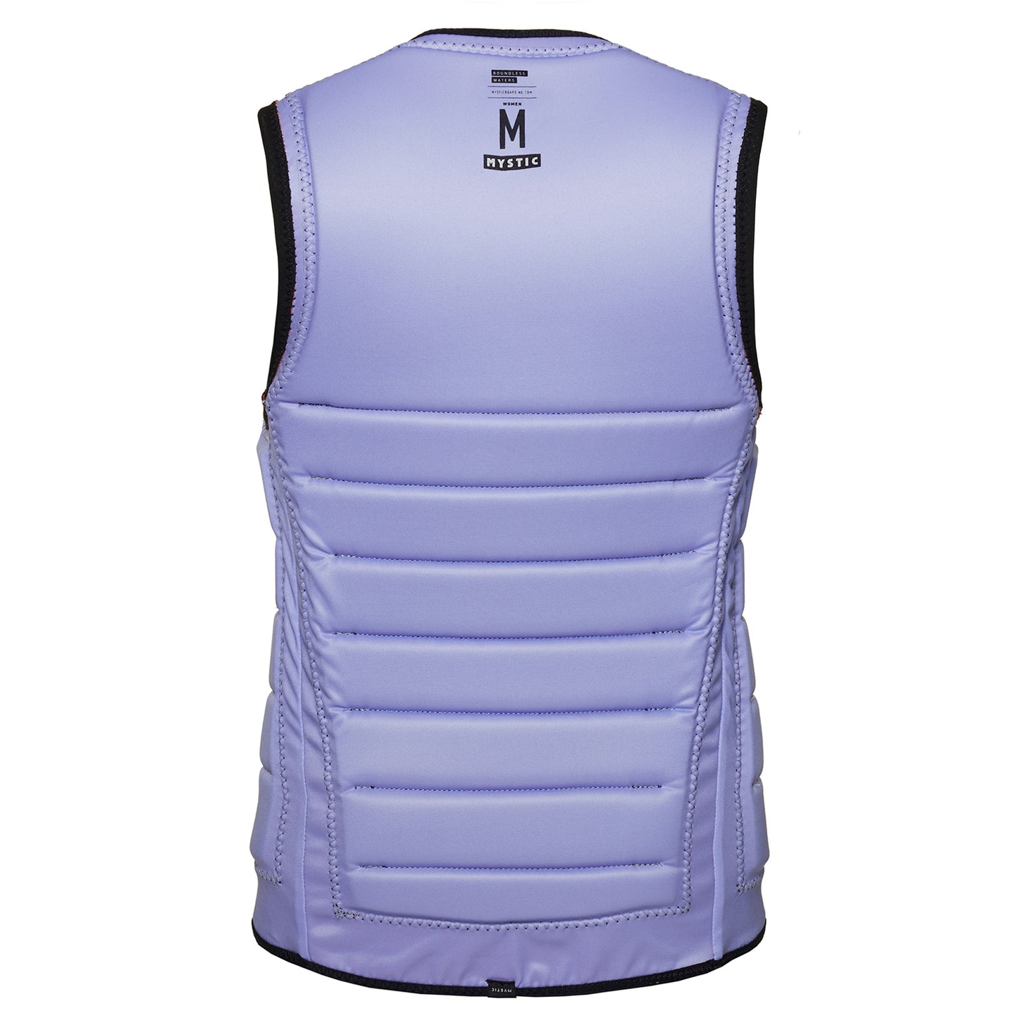 Mystic Womens Juice Wake Boarding Front-Zip Impact Vest - Black/Purple