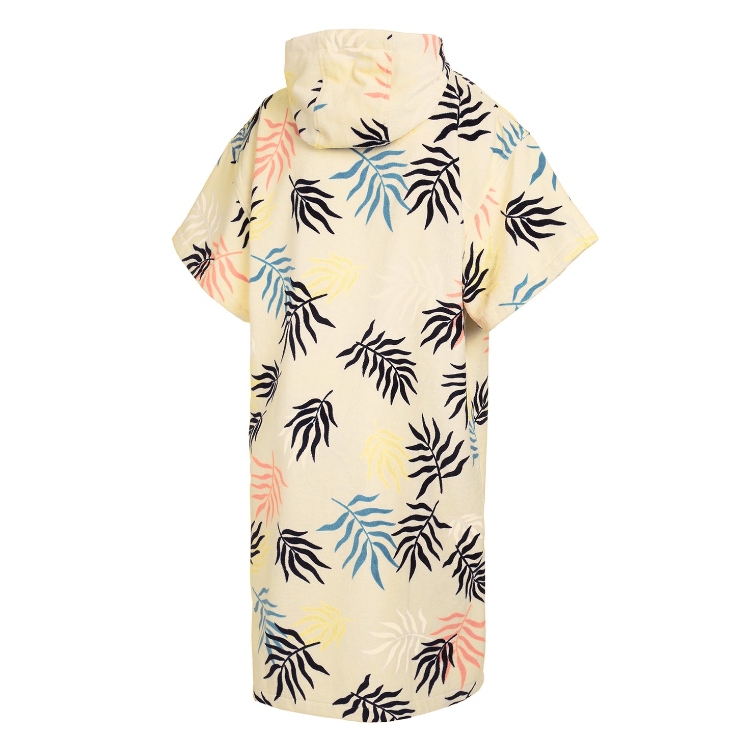 Mystic Velours AOP Poncho - Pastel Yellow