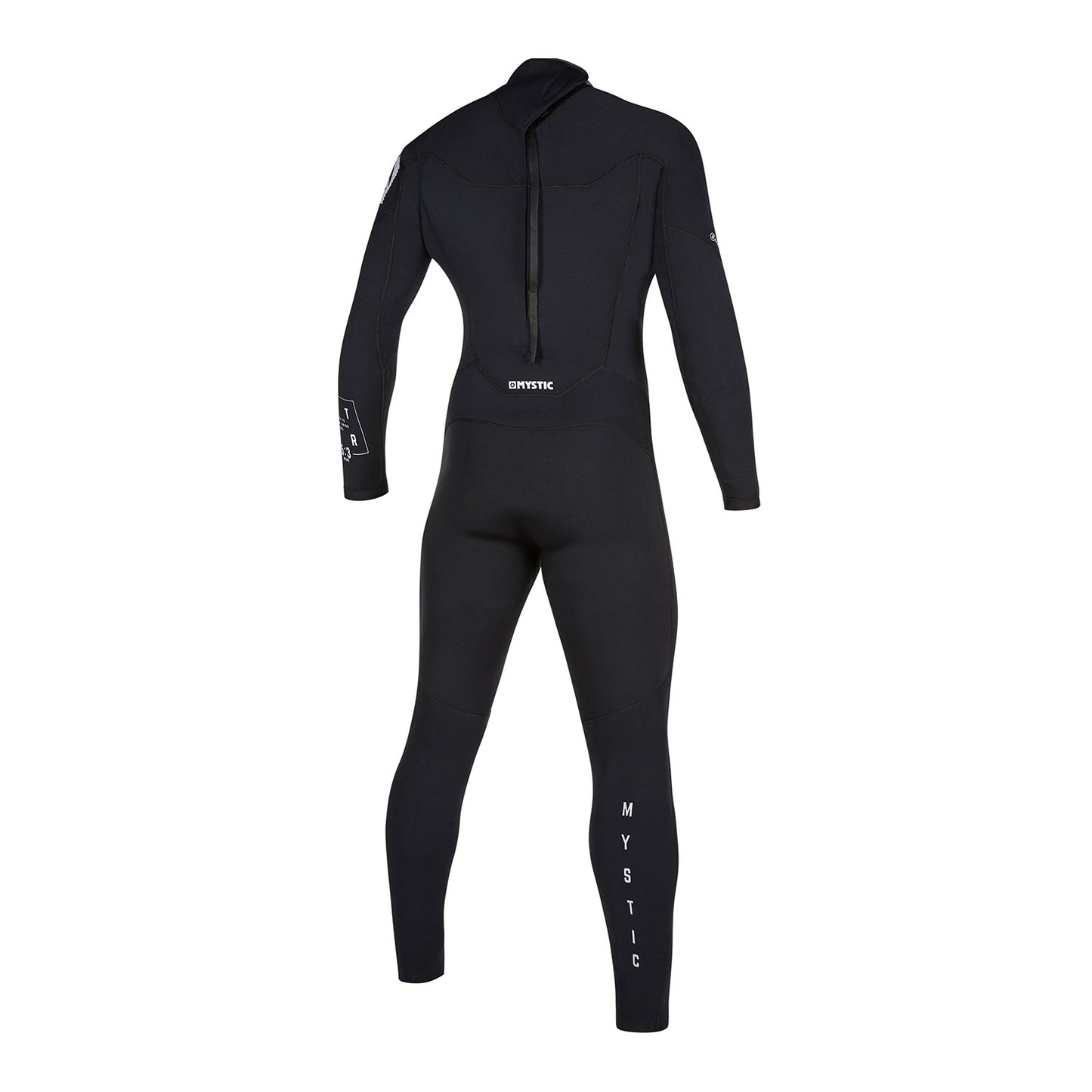 Mystic Star 3/2mm Back-Zip Fullsuit Wetsuit - Black