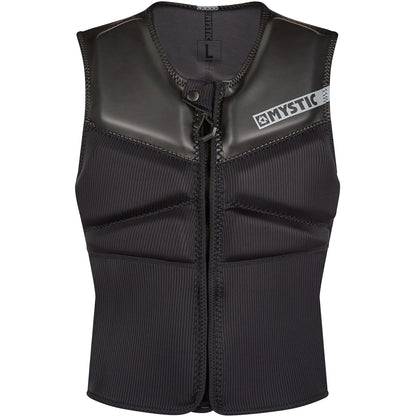  Mystic Block Kite Surfing Front-Zip Impact Vest - Black