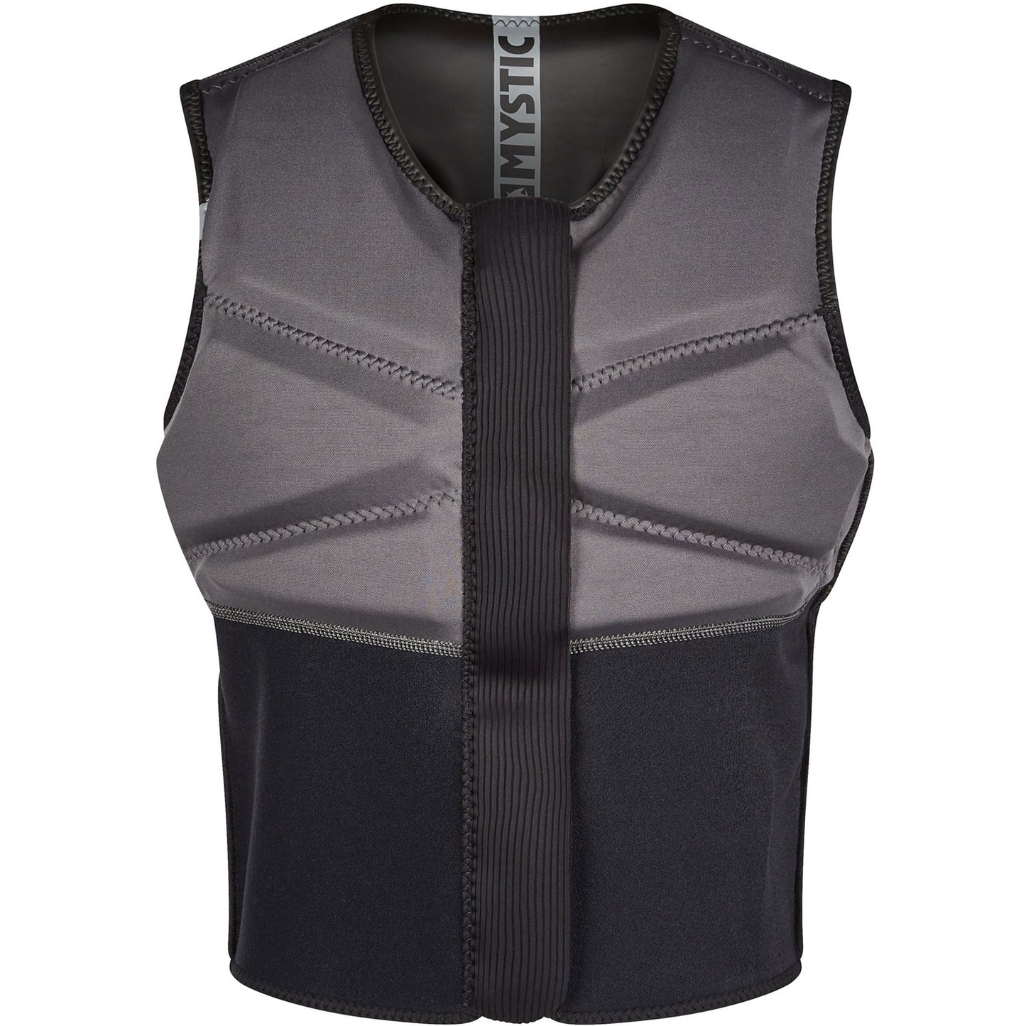  Mystic Block Kite Surfing Front-Zip Impact Vest - Black