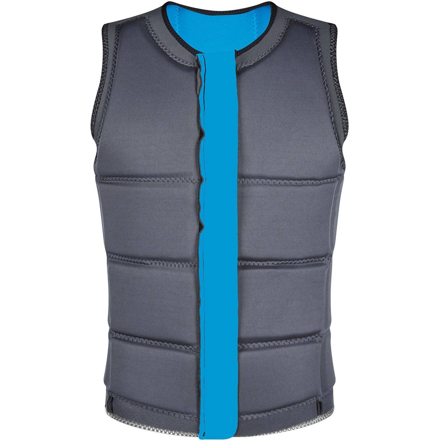  Mystic BRAND Wake Boarding Front-Zip Impact Vest - Global Blue
