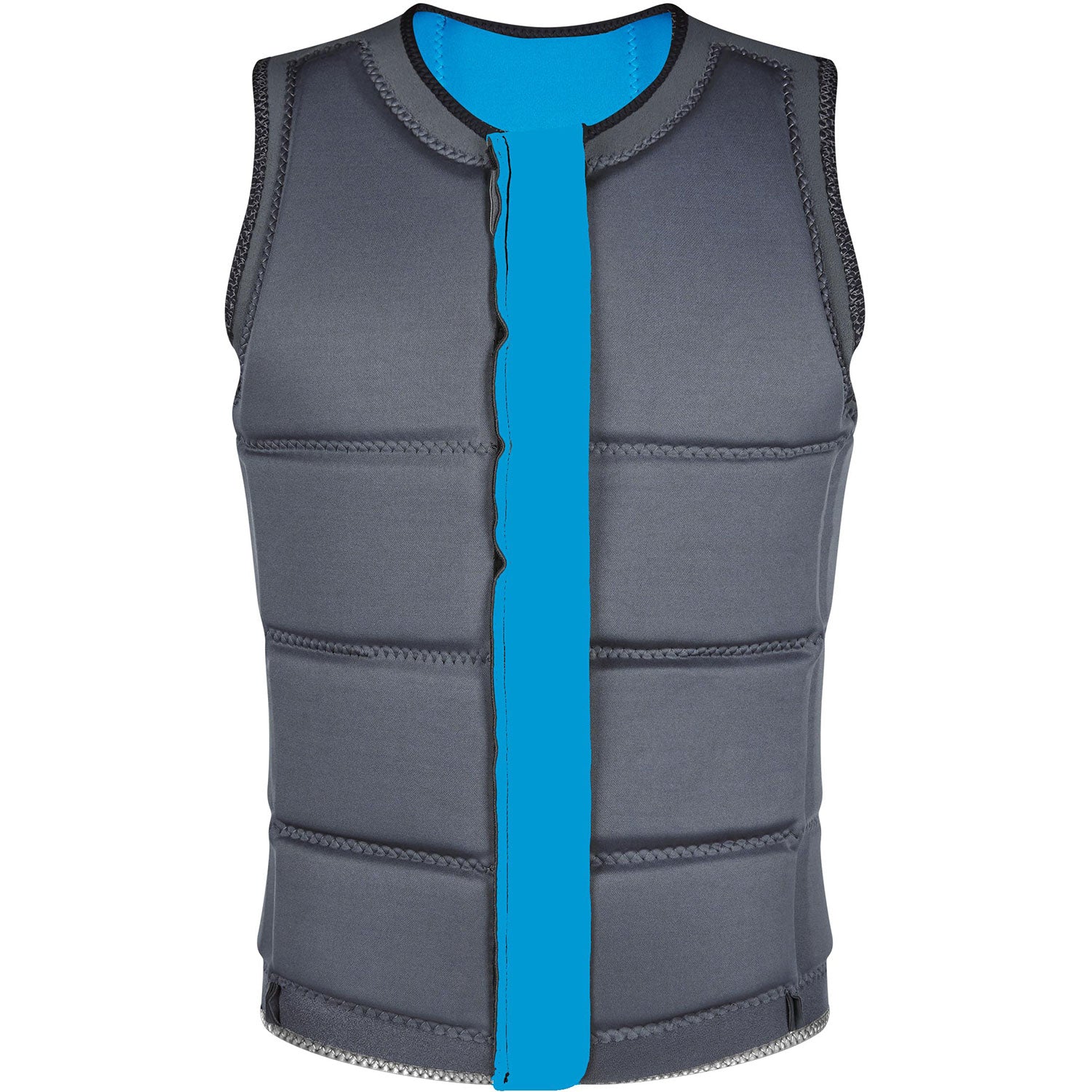  Mystic BRAND Wake Boarding Front-Zip Impact Vest - Global Blue