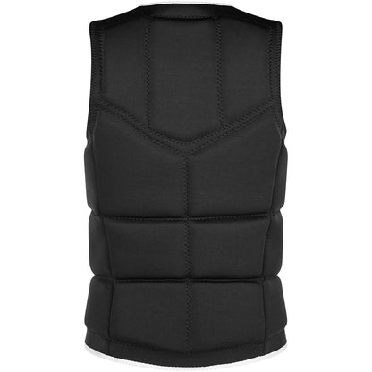  Mystic BRAND Wake Boarding Front-Zip Impact Vest - Black