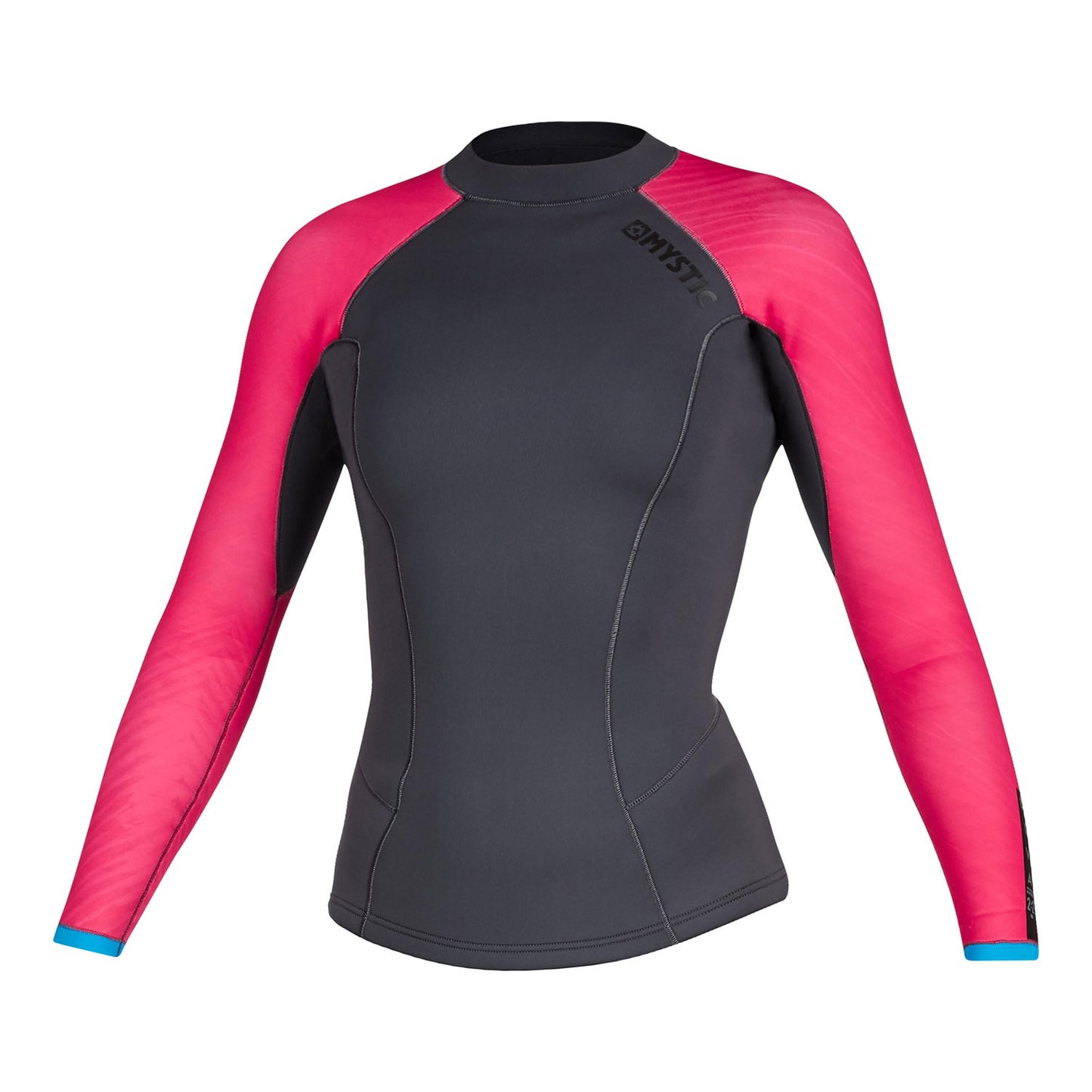  Mystic Womens Diva 2mm Long Sleeve Neoprene Vest - Phantom Grey