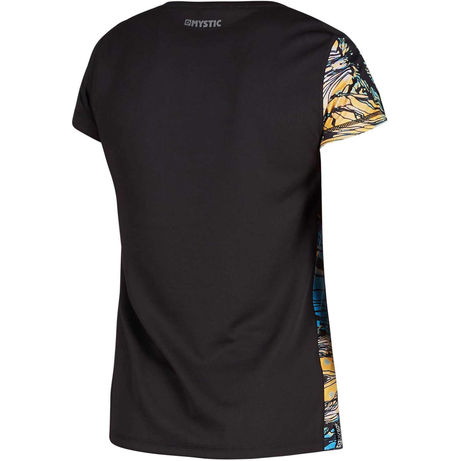  Mystic Womens Gem Shortsleeve Quickdry Top - Zebra Blue