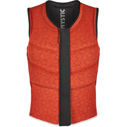  Mystic Foil Kite Surfing Front-Zip Impact Vest - Black