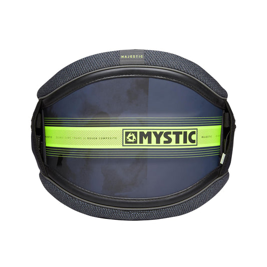  Mystic Majestic Waist Harness No Spreader Bar - Navy/Lime