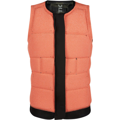  Mystic MAJESTIC Wake Boarding Front-Zip Buckle Impact Vest - Oxblood Red