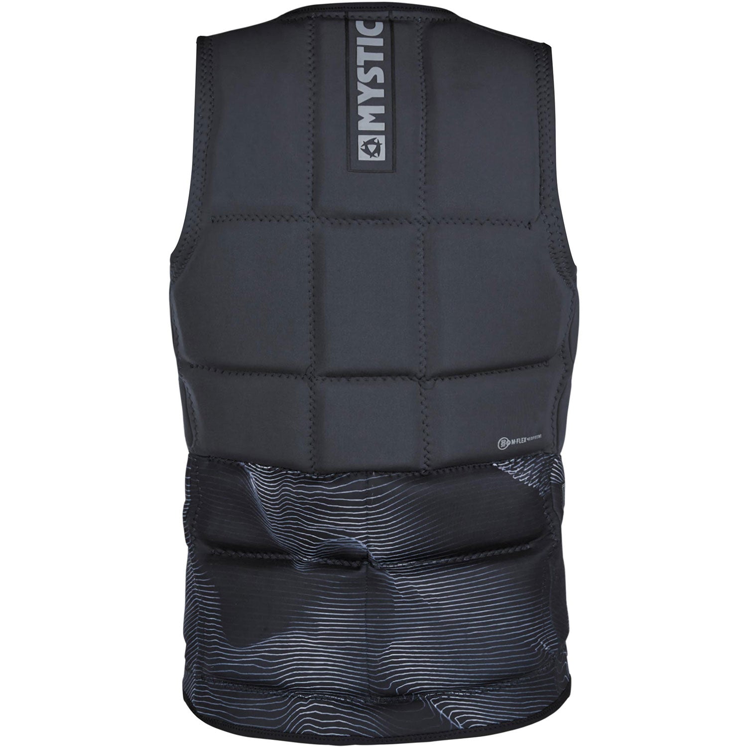  Mystic PEACOCK Wake Boarding Front-Zip Impact Vest - Phantom Grey