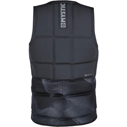  Mystic PEACOCK Wake Boarding Front-Zip Impact Vest - Phantom Grey