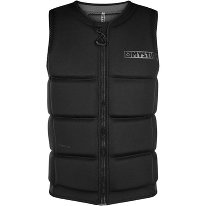  Mystic STAR Wake Boarding Front-Zip Impact Vest - Black