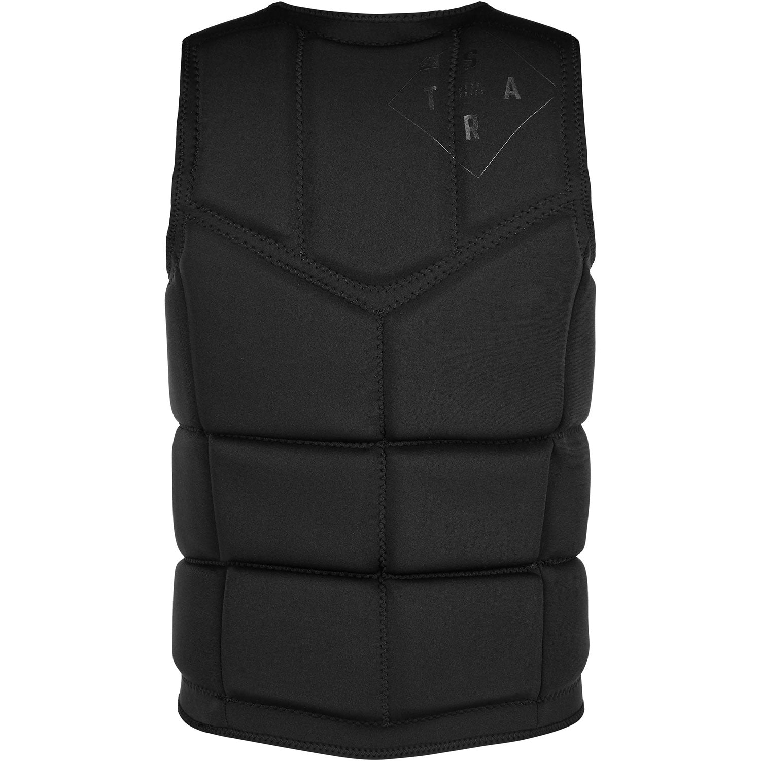  Mystic Junior STAR Wake Boarding Front-Zip Impact Vest - Black