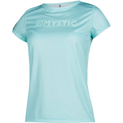  Mystic Womens Star Shortsleeve Quickdry Top - Mist Mint