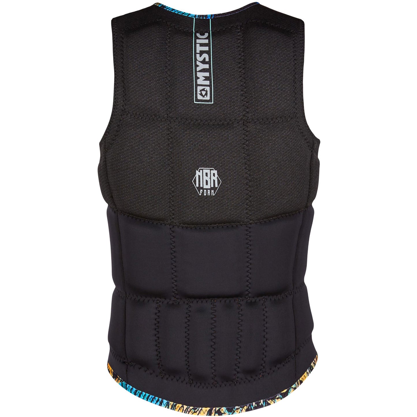  Mystic Womens GEM Wake Boarding Front-Zip Impact Vest - Black