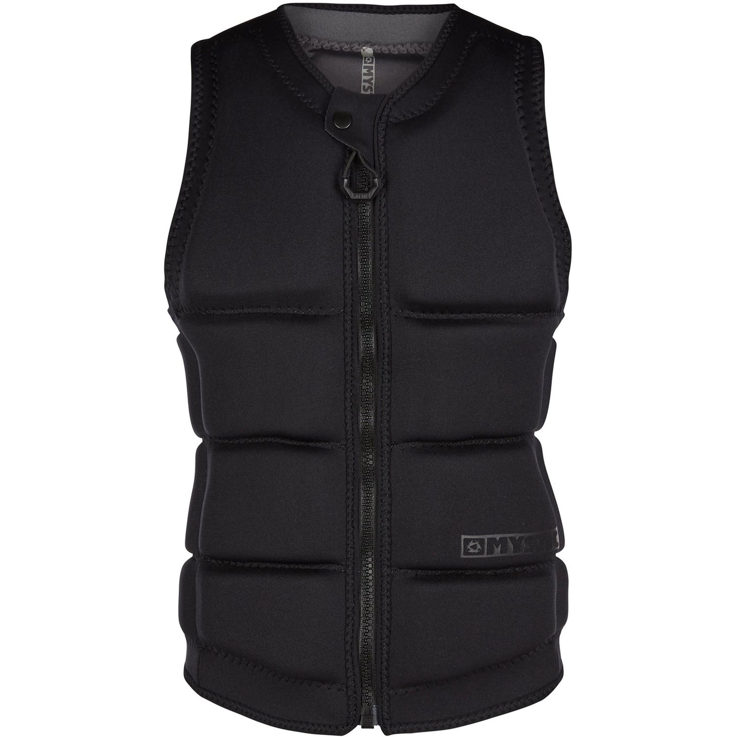  Mystic Womens STAR Wake Boarding Front-Zip Impact Vest - Black