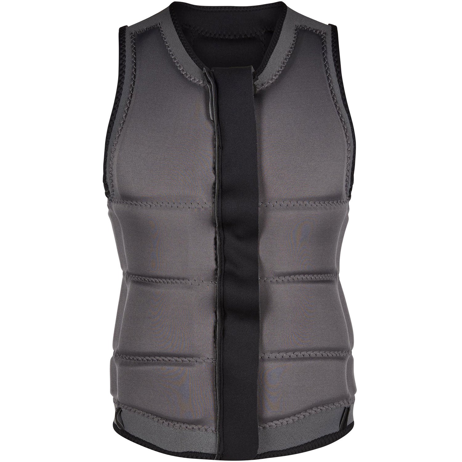  Mystic Womens STAR Wake Boarding Front-Zip Impact Vest - Black