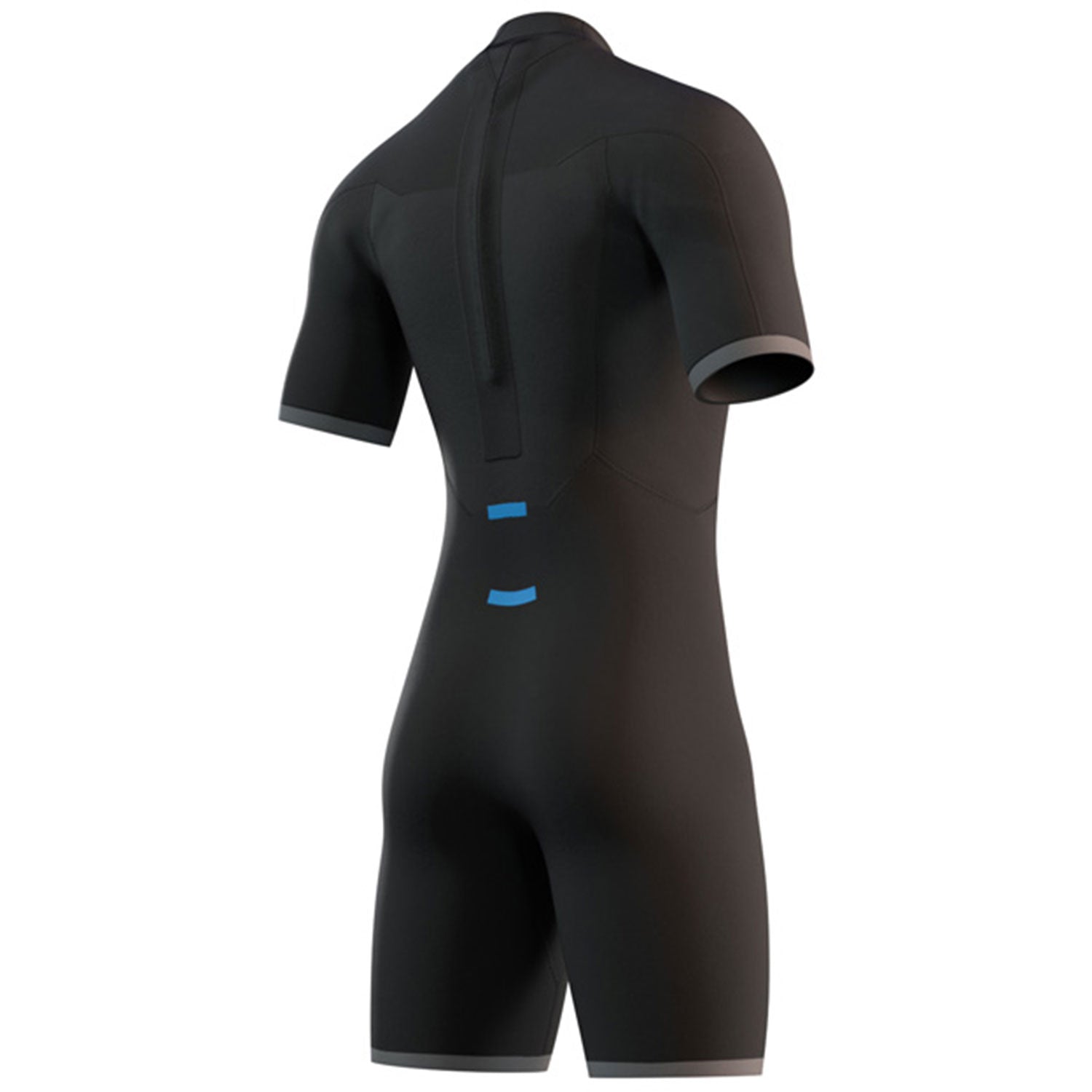  Mystic Brand 3/2mm Back-Zip Shorty Wetsuit - Night Blue