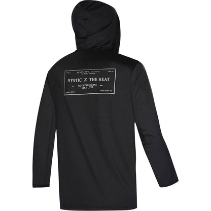  Mystic CHILLER Hooded Loosefit Rash Vest - Black