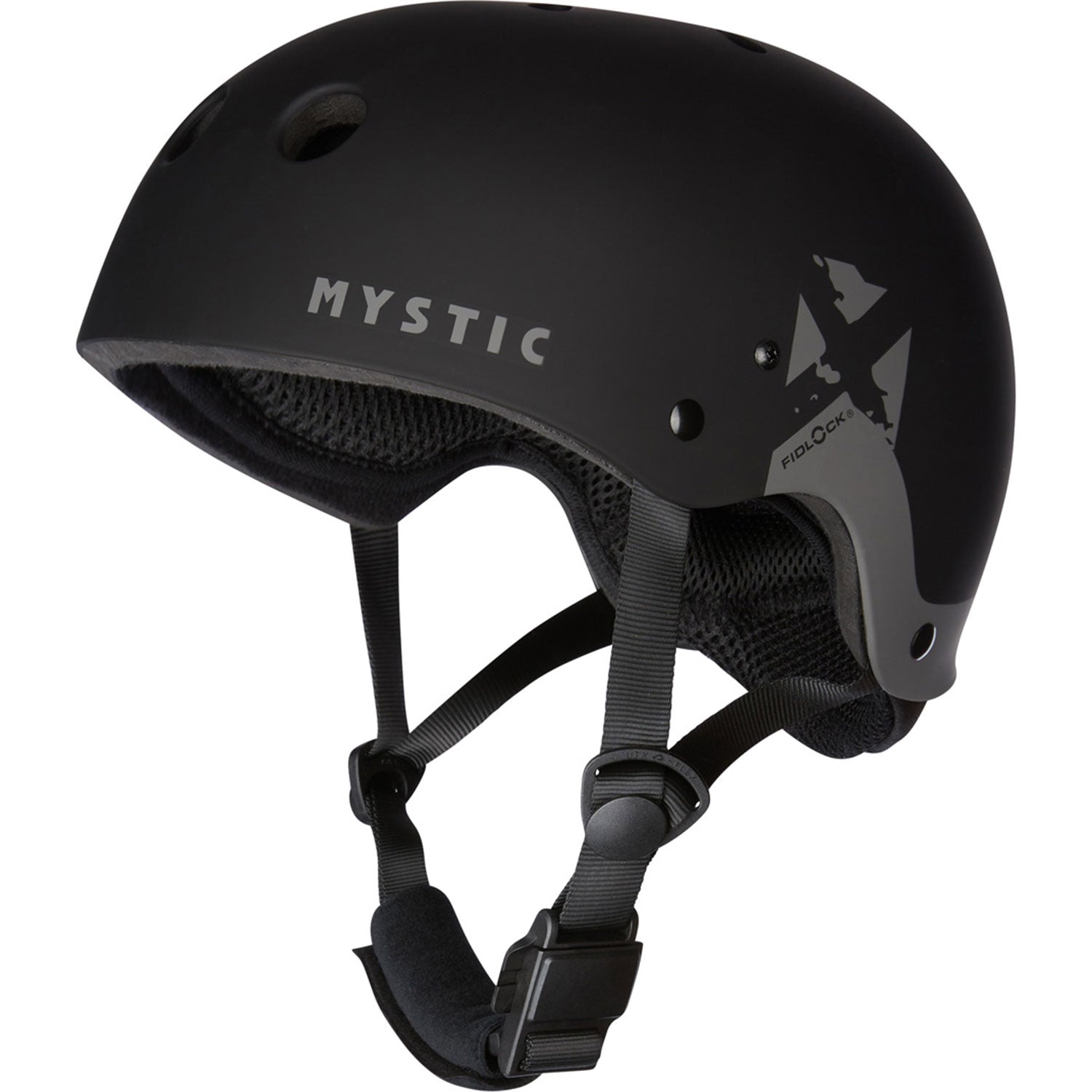  Mystic MK8X Kite & Wakeboarding Helmet - Black