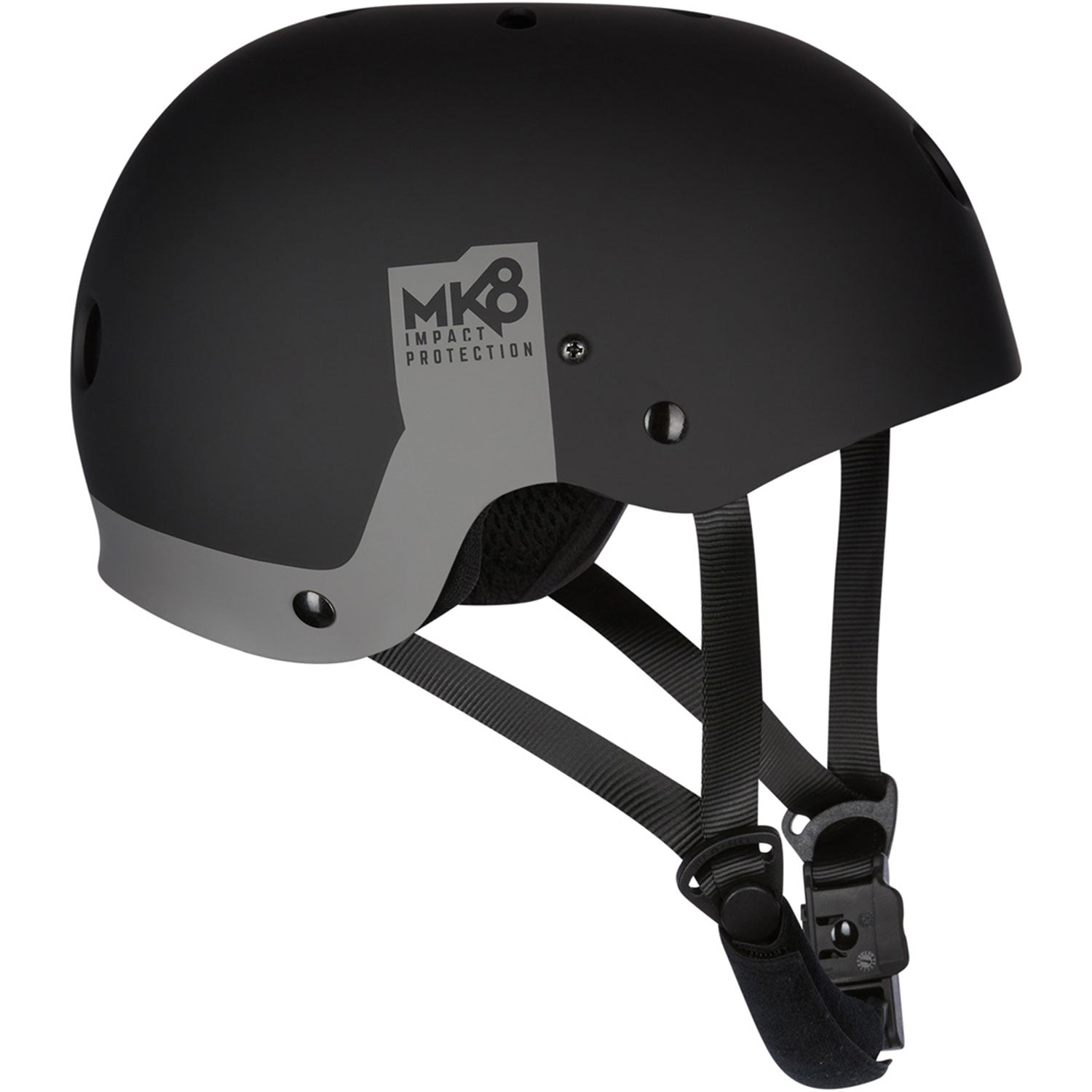  Mystic MK8X Kite & Wakeboarding Helmet - Black