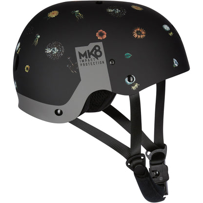  Mystic MK8X Kite & Wakeboarding Helmet - Multi Black