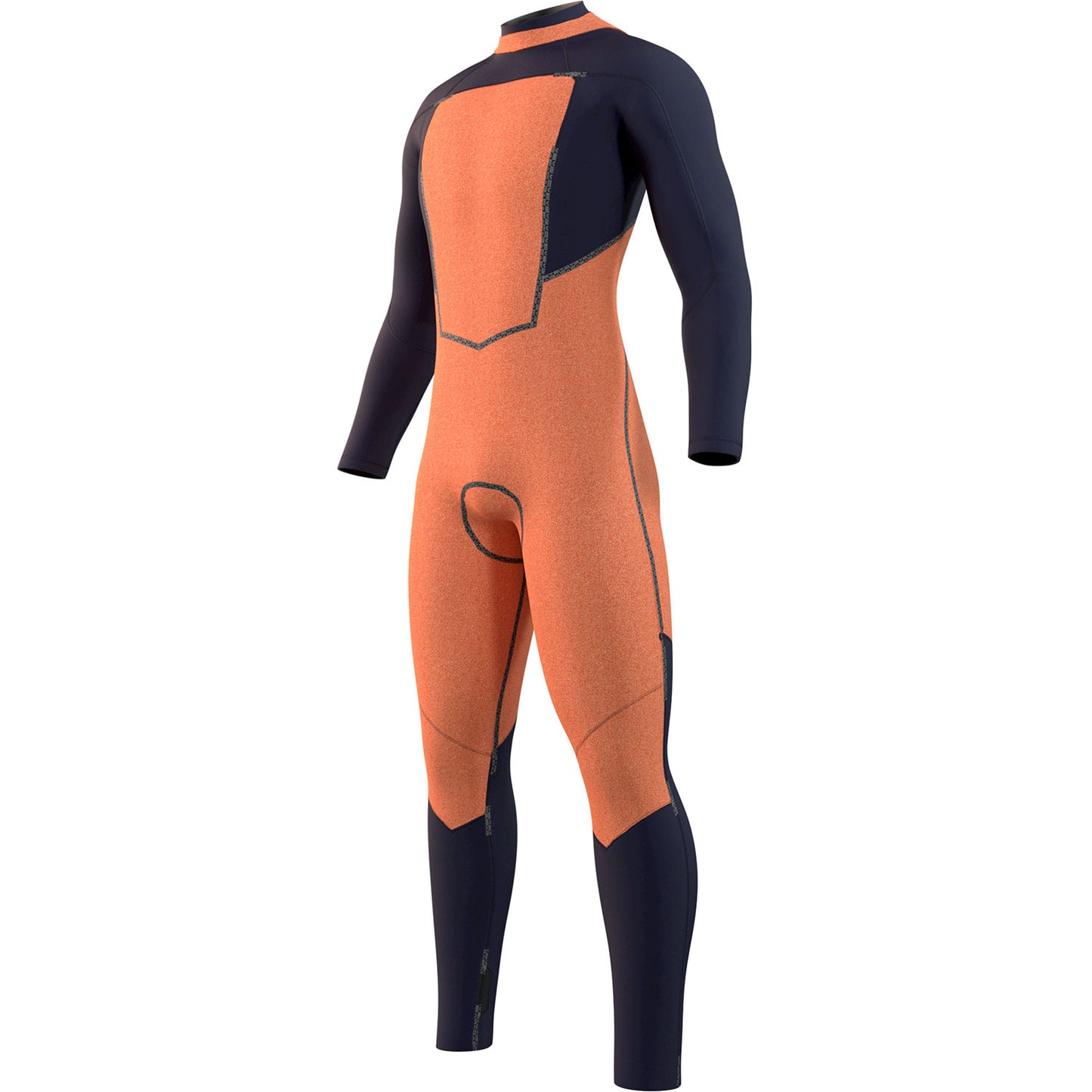  Mystic MARSHALL 3/2 GBS Back Zip Wetsuit - Night Blue