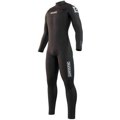  Mystic Star 3/2mm GBS Double Front-Zip Fullsuit Wetsuit - Black