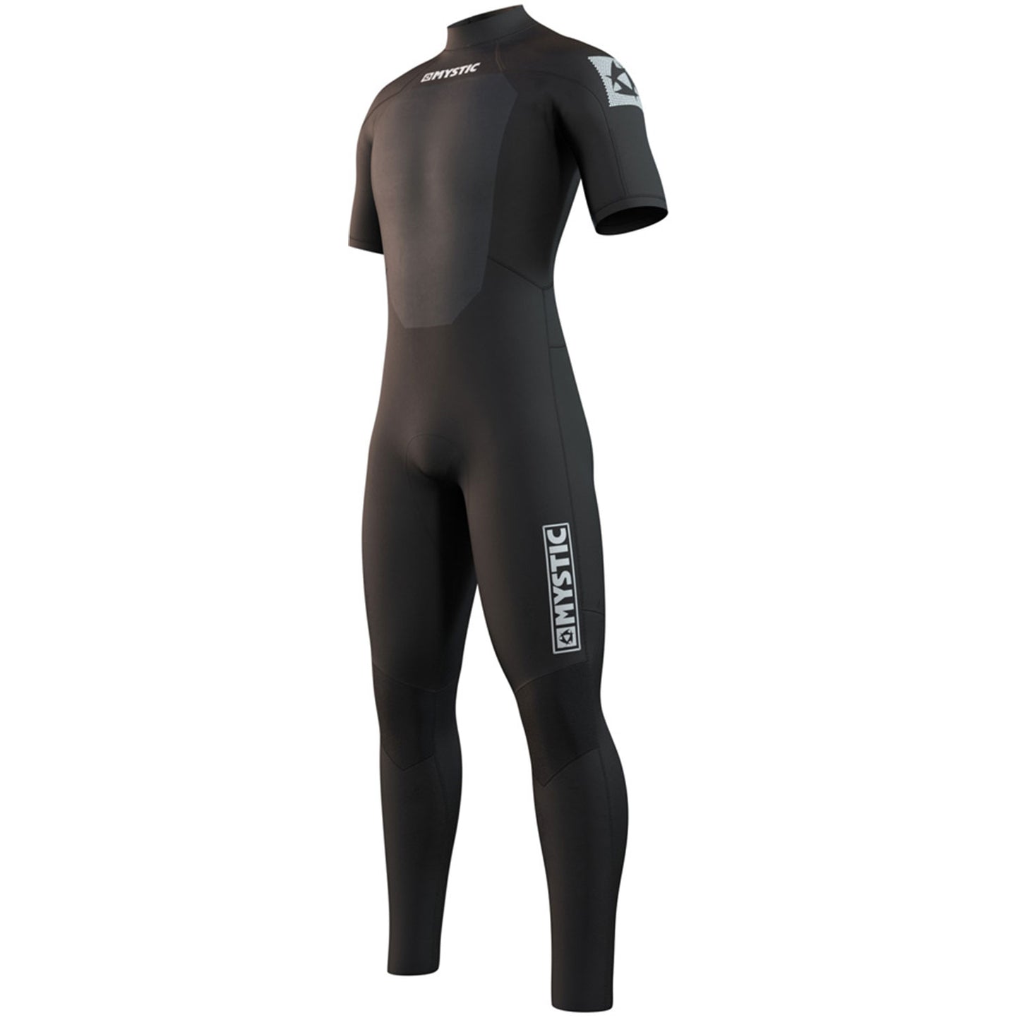  Mystic Star 4/3mm GBS Back-Zip Shortarm Wetsuit - Black