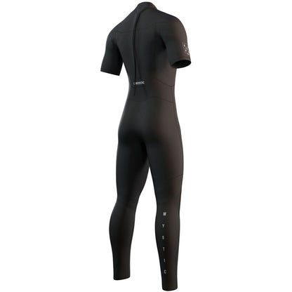  Mystic Star 3/2mm GBS Back-Zip Shortarm Wetsuit - Black