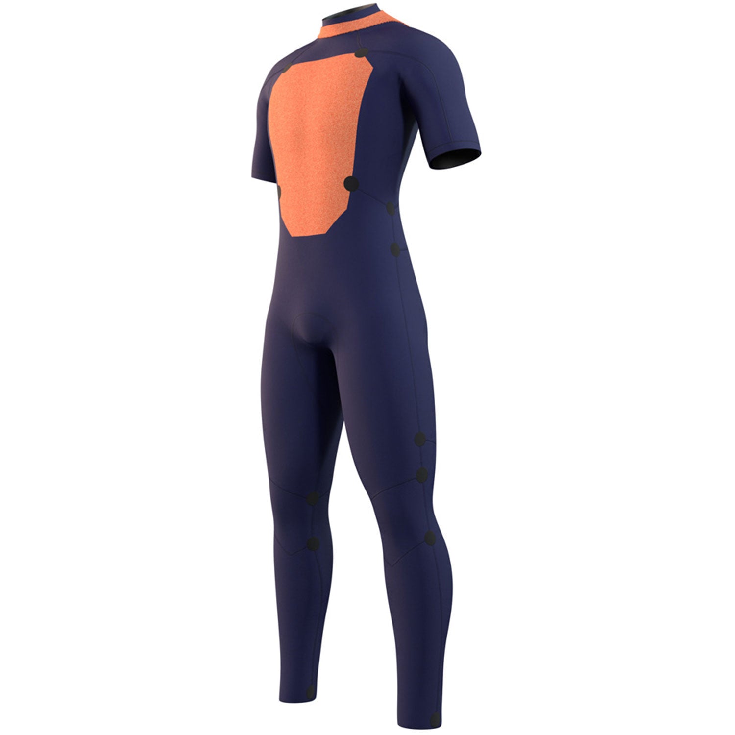 Mystic Star 3/2mm GBS Back-Zip Shortarm Wetsuit - Black