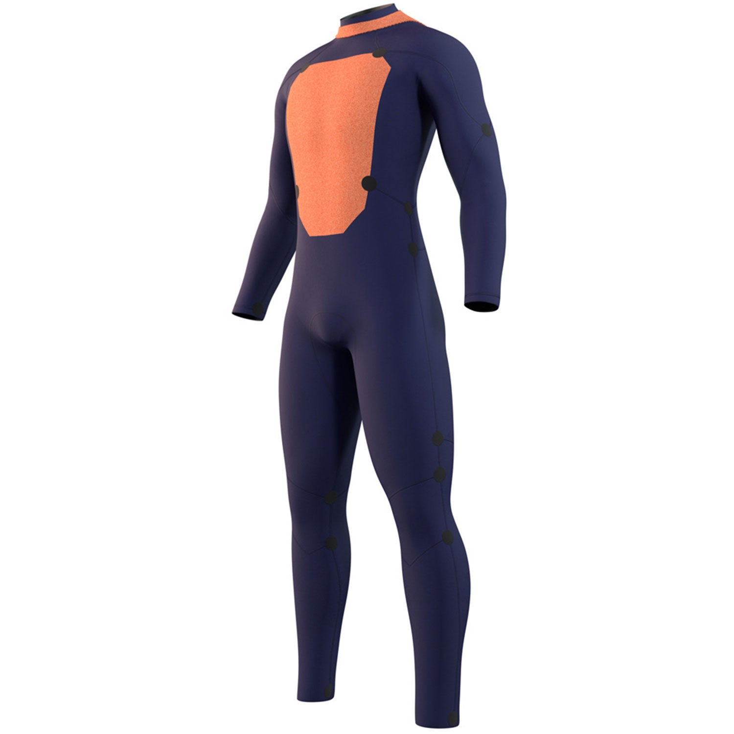  Mystic Star 3/2mm GBS Back-Zip Fullsuit Wetsuit - Night Blue
