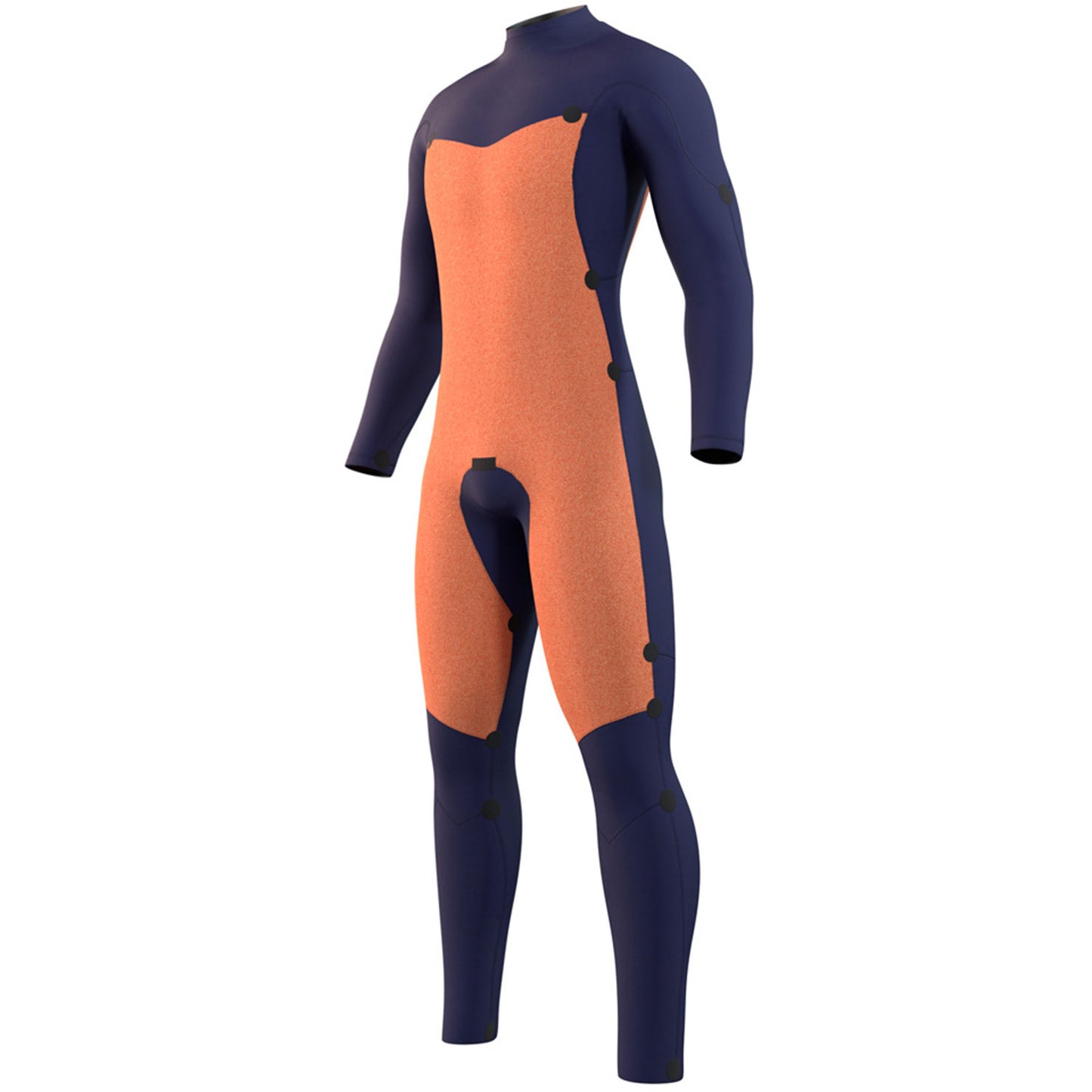  Mystic Star 5/3mm GBS Double Front-Zip Fullsuit Wetsuit - Black
