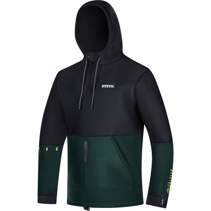  Mystic Voltage Sweat 4mm Neoprene Hoody - Dark Leaf