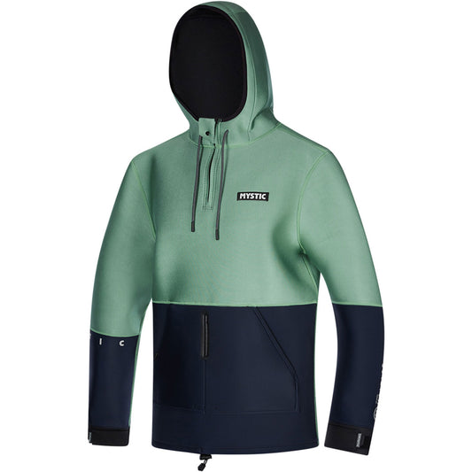 Mystic Voltage Sweat 4mm Neoprene Hoody - Night Blue