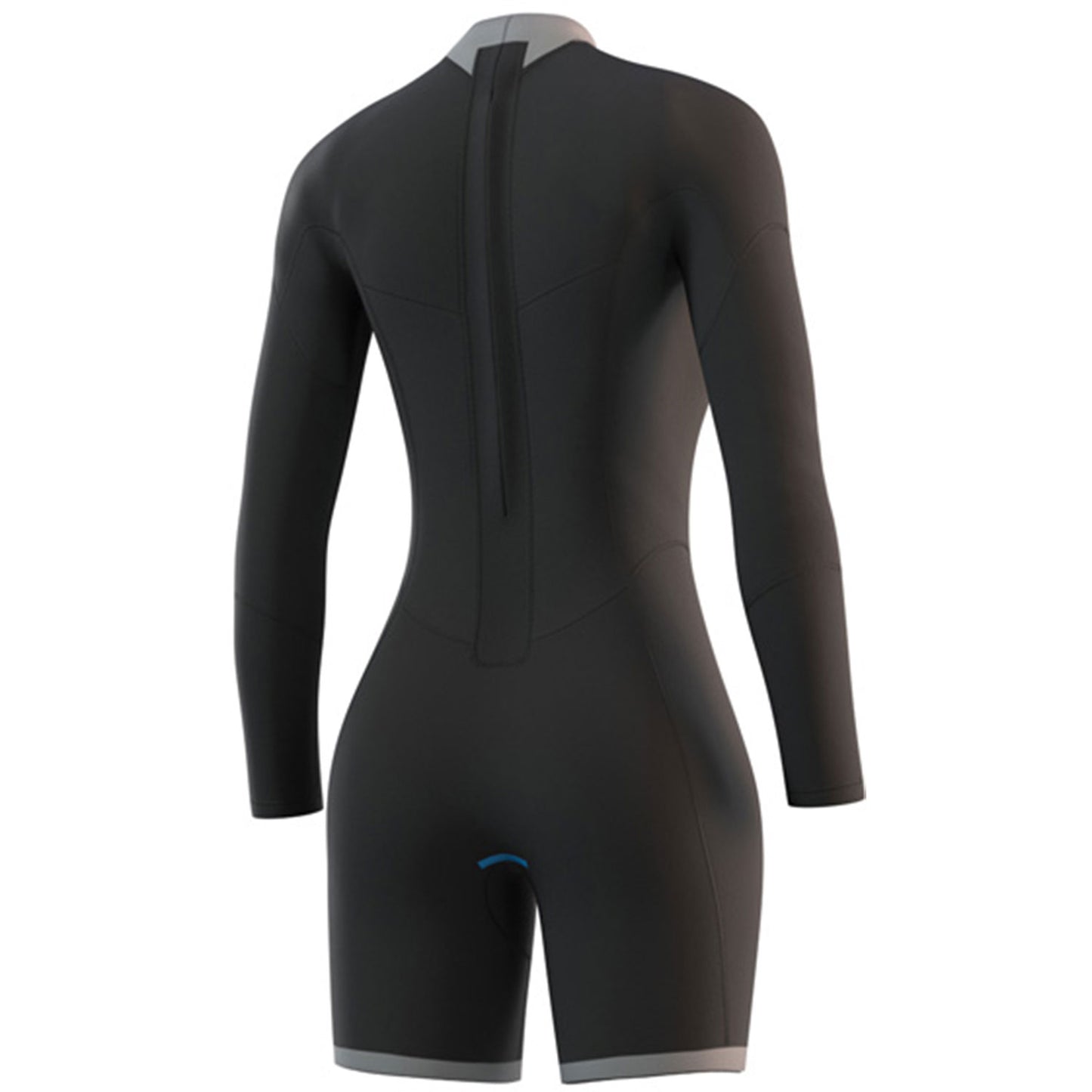  Mystic Womens Brand 3/2mm Longarm Shorty Wetsuit - Night Blue