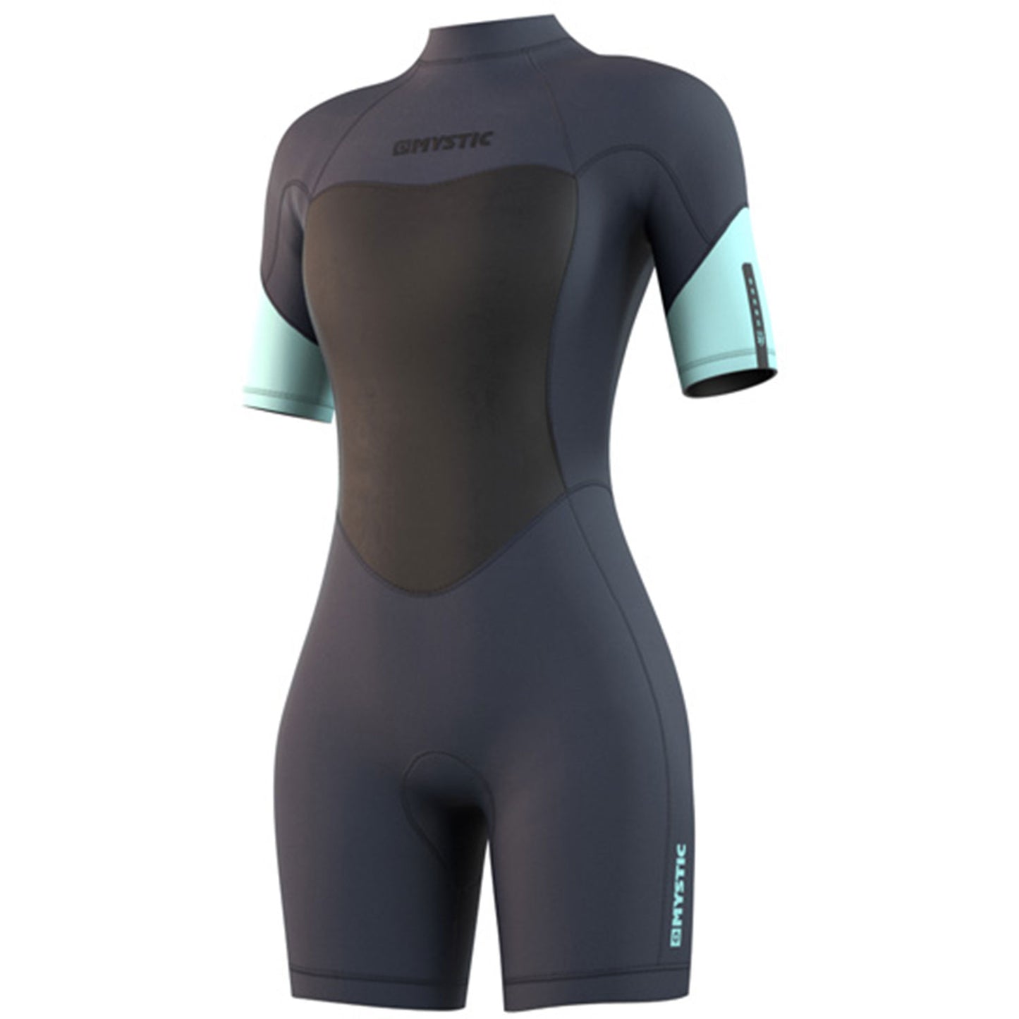  Mystic Womens Brand 3/2mm Shorty Wetsuit - Night Blue