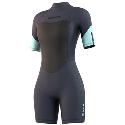  Mystic Womens Brand 3/2mm Shorty Wetsuit - Night Blue