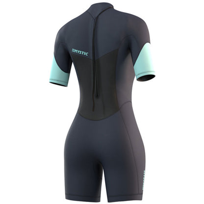  Mystic Womens Brand 3/2mm Shorty Wetsuit - Night Blue
